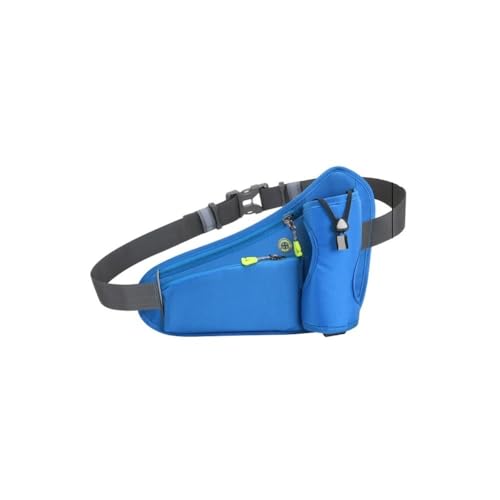 Laufgürtel-Hüfttasche, Hüfttasche for Wandern, Radfahren, Sport, mit verstellbarem Gurt, Leichter Laufrucksack(Color:Blue Bag) von DFJOENVLDKHFE