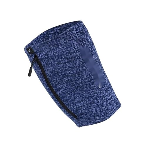 Laufgürtel-Hüfttasche, Hüfttasche for Wandern, Radfahren, Sport, mit verstellbarem Gurt, Leichter Laufrucksack(Color:Blue M) von DFJOENVLDKHFE