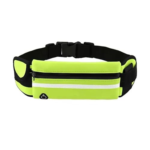 Laufgürtel-Hüfttasche, Hüfttasche for Wandern, Radfahren, Sport, mit verstellbarem Gurt, Leichter Laufrucksack(Color:Green Color) von DFJOENVLDKHFE