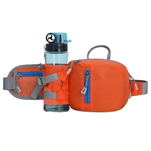 Laufgürtel-Hüfttasche, Hüfttasche for Wandern, Radfahren, Sport, mit verstellbarem Gurt, Leichter Laufrucksack(Color:ORANGE) von DFJOENVLDKHFE