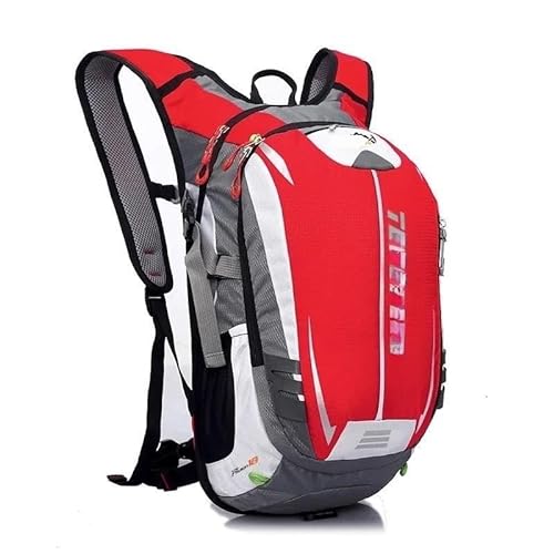 Laufgürtel-Hüfttasche, Hüfttasche for Wandern, Radfahren, Sport, mit verstellbarem Gurt, Leichter Laufrucksack(Color:Red Color) von DFJOENVLDKHFE