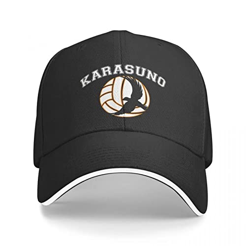 DFRIZ Baseballkappe Haikyuu Volleyball ms Cap Baseballkappe Wanderhut Hut für Männer Frauen von DFRIZ