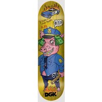 DGK Protect&Serve Bilyeu 8.06" Skateboard Deck yellow von DGK