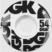 DGK Street Formula 54mm Rollen white von DGK