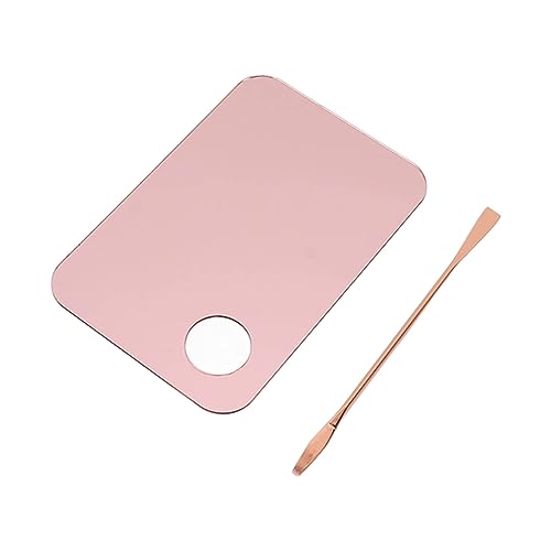 Rose Gold Foundation Mischschale Spatel Set Foundation Halter Platte Make -up Nagelkunstpalette von DGLDCSHUAI