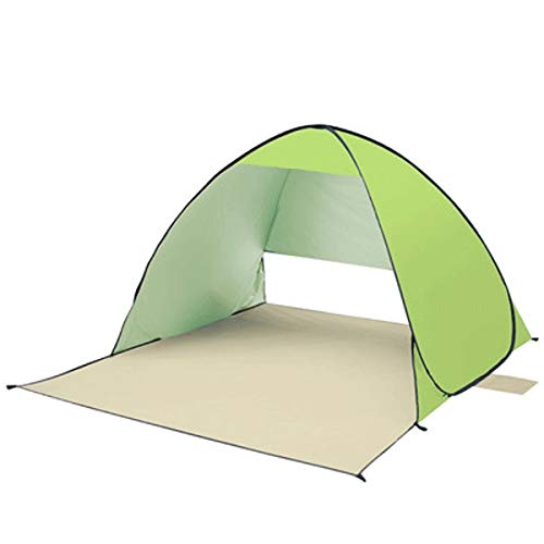 DHJKCBH Zelte für Camping, einfaches Pop-Up-Strandzelt, Sonnenschutz, sofort automatischer tragbarer Sportschirm, Indoor-Spielhaus, Baby-Baldachin, Cabana für Outdoor-Aktivitäten, Strandreisen von DHJKCBH