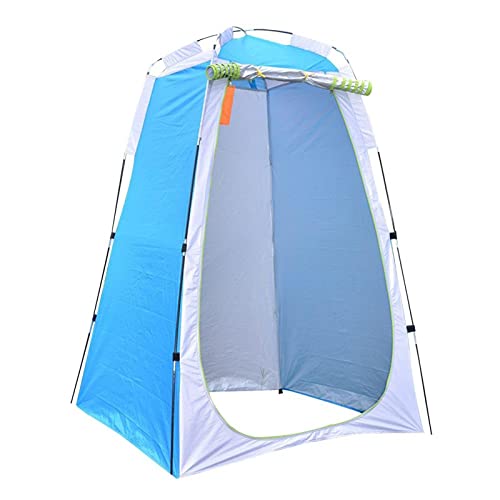 Zelte, einfach aufzubauen, tragbares Outdoor-Duschzelt, Camp-Toilette, Regenschutz für Camping und Strand, tragbares Pop-Up-Sichtschutzzelt, Camping von DHJKCBH