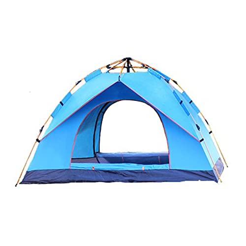 Zelte Camping Automatische Zelte Familie Outdoor Tourist Zelt 4 Jahreszeiten Wasserdicht 1-4 Personen Reise Zelt Sonne Strand Schutz von DHJKCBH