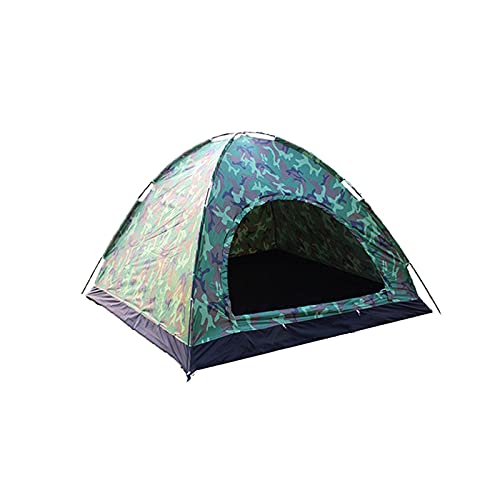 Zelte für Camping, 3–4 Personen, wasserdichtes, sofort aufbaubares Vordach für Outdoor-Camping, Wandern, Sonnenschutz, Regen, leichtes Kuppelzelt, Reisen von DHJKCBH