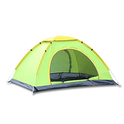 Zelte für Camping, Outdoor, Campingzelt, einlagig, Strandzelt, Sonnenschutz, 2 Personen, Reisen, Winddicht, wasserdicht, Markisenzelte, Sommerzelt mit Tasche von DHJKCBH