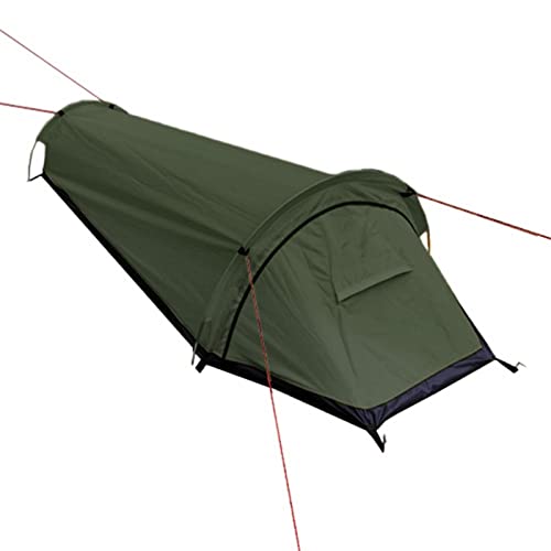 Zelte für Camping, wasserdicht, Winddicht, Rucksackzelt, Gute Belüftung, Ruhe und Schlaf, ultraleichtes Einzel-Campingzelt im Freien von DHJKCBH