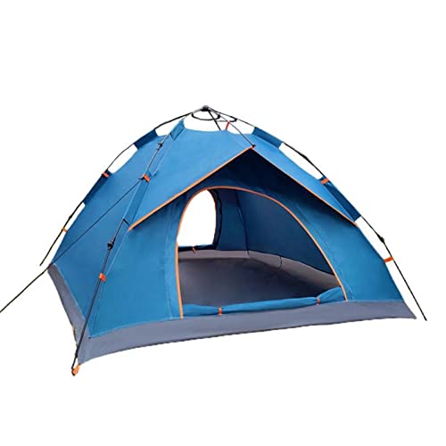 Zelte für Camping, zusammenklappbares automatisches Zelt, 2–3–4 Personen, wasserdicht, robust, 4-Jahreszeiten-Strand-Angelzelte, schnell zu öffnen, Outdoor-Campingausrüstung ?ad?r von DHJKCBH