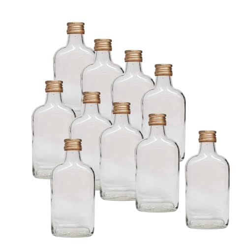 Glas 10 x taschen flasche flaschen + 10 x Schraubverschluss von DIAH DO IT AT HOME