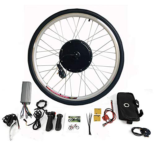 DIFU E-Bike-Umrüstsatz, 28 '' 1000W Elektro Fahrrad Umrüstsatz 48V E-Bike Vorderrad Umrüstwerkzeug Set von DIFU