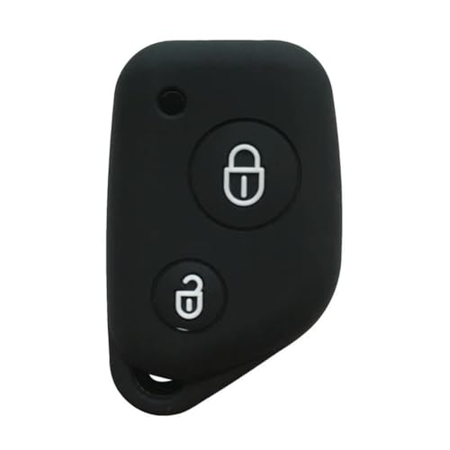 DINGYXIN Schlüsselhülle, für Peugeot 406 306 205 206 405 106 für Citroen Berlingo Xsara Saxo 2-Tasten-Silikon-Autoschlüsselhalter von DINGYXIN