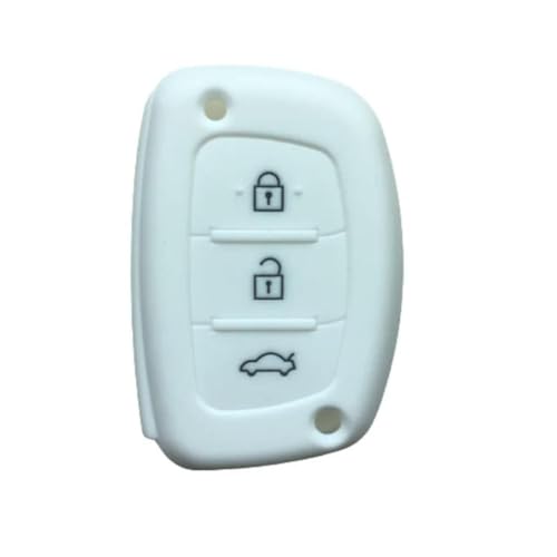 DINGYXIN für Hyundai IX35 I20, Silikon Schlüsseletui Autoschloss Schlüsselabdeckung Auto Fernbedienung Schutzhülle von DINGYXIN