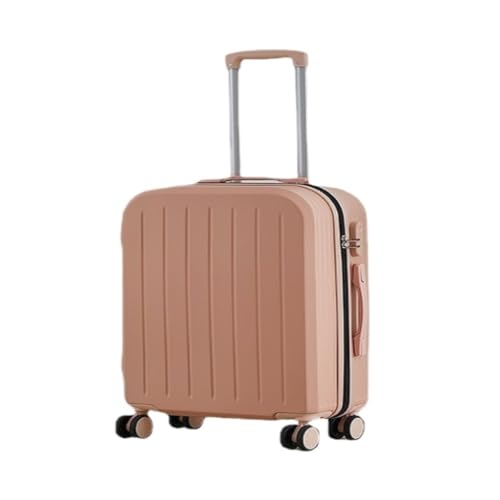 DINGYanK Koffer Gepäck Damen Klein Leicht 20 Zoll Student Ins Neue Passwortbox 26 Gepäck Trolley Box Trend 24 Suitcase (Color : Pink, Size : 20in) von DINGYanK