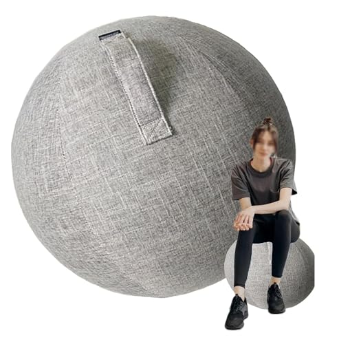 DIXII Yoga-Ball-Abdeckung, Sitzballstuhl Für Büro Und Zuhause, Für Geburtsball, Stabilitätsball, Fitnessball, Balanceball,002,65CM von DIXII