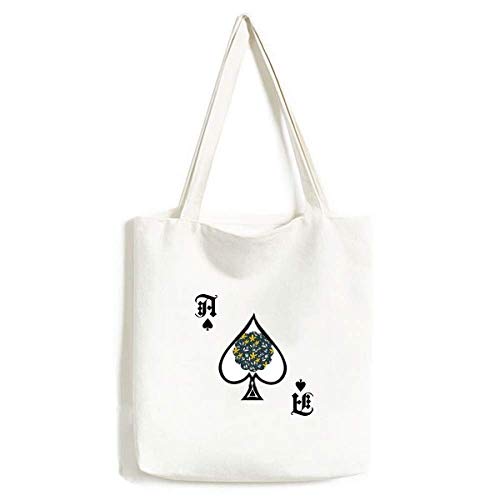 Gelbe grüne Blume Pflanze Farbe Handtasche Handwerk Poker Spaten waschbare Tasche, mehrfarbig, Einheitsgröße von DIYthinker