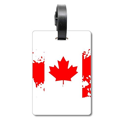 Kofferanhänger mit Kanada-Flavor und Ahornblatt von DIYthinker