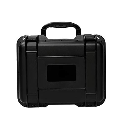 DJFEI Hard Tragetasche für DJI Mini 2, Portable Wasserdicht Hart Handtasche Tragetasche Taschen für DJI Mavic Mini 2 Drone, Fernbedienung und 3 Batterien (Schwarz) von DJFEI Zubehör für DJI Drone