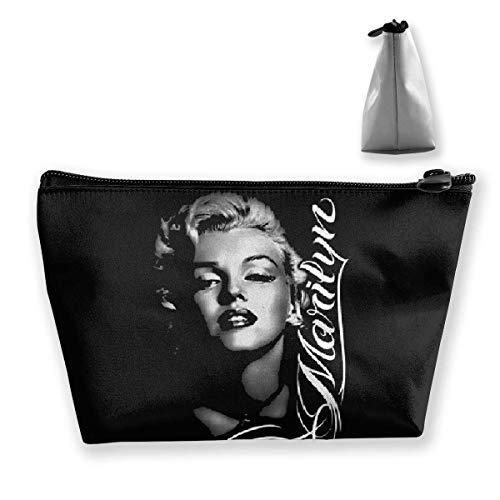DJNGN Marilyn Monroe Trapez Aufbewahrungstasche, Handtasche, Reise-Kulturbeutel mit hängendem Reißverschluss. von DJNGN