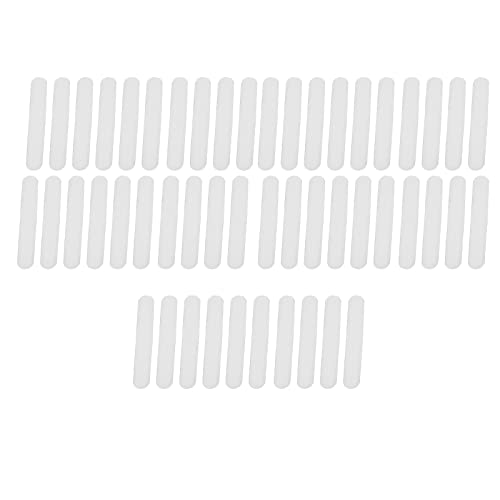 DKSooozs 50 Stück Schweißpad Liner Feuchtigkeitstransport Schweißband Visier Hut Klebstoff Schweiß absorbierende Streifen Patch Tape Weiß von DKSooozs
