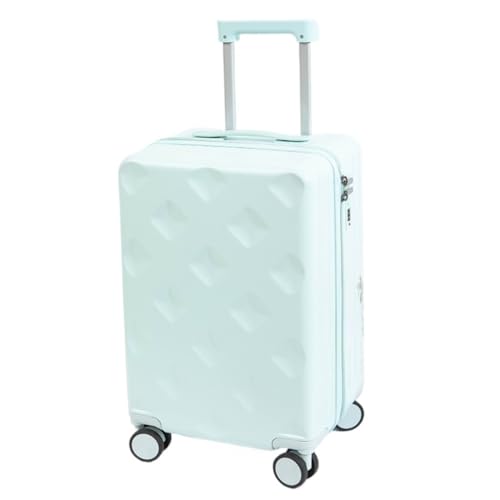 DLLSZS Koffer Universeller Radkoffer, Herren- Und Damen-Trolley-Koffer 20 Zoll, Anti-Fall-Neuer Trockenkoffer-Koffer Suitcase (Color : Blue, Size : 20) von DLLSZS