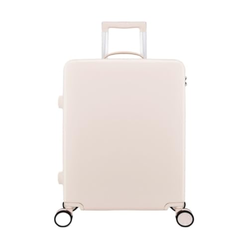 Koffer Von Vorne Zu Öffnender Boarding-Koffer for Damen, 24-Zoll-Passwort-Reisekoffer, Universal-Rad-Trolley-Koffer Suitcase (Color : B, Size : 20) von DLLSZS