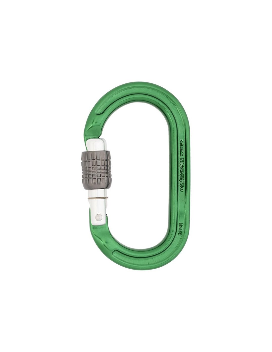 DMM Karabiner Ultra O Screwgate, Green Karabiner Art - Ovalkarabiner, Schnapper Art - Schrauber, Karabiner Farbe - Grün, von DMM Climbing