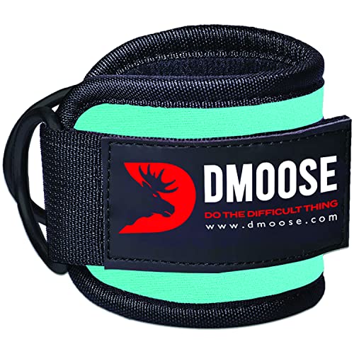 DMoose Fußschlaufen Kabelzug - kickbacks fußschlaufe - Fußmanschetten Kabelzug, Kabelzug Fußschlaufen für Fitness Training - Ankle Straps Fußschlaufen fitness accessories für Frauen und Männer von DMoose Fitness