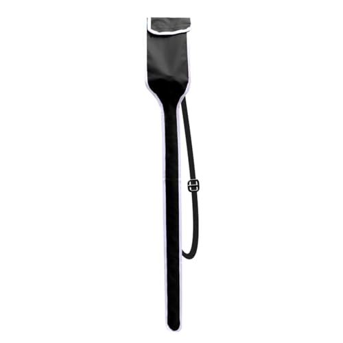 Fechtschwerttasche, Verdickte Fechtschlingen-Umhängetasche für Foliensäbel und Degen, Fecht-Aufbewahrungstasche (Color : Black, Size : 124cm) von DNCG