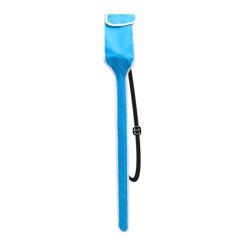 Fechtschwerttasche, Verdickte Fechtschlingen-Umhängetasche für Foliensäbel und Degen, Fecht-Aufbewahrungstasche (Color : Lake Blue, Size : 124cm) von DNCG