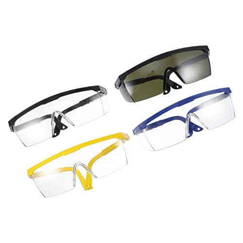 DOITOOL Gläser Schutz 8st Schutzbrille -linse Sicherheitsgesichtsbrille Laborbrille Outdoor-brille Einweg Sportbrille Reitbrille Staubbrille Polycarbonat Teleskopbeine Augenschutz von DOITOOL