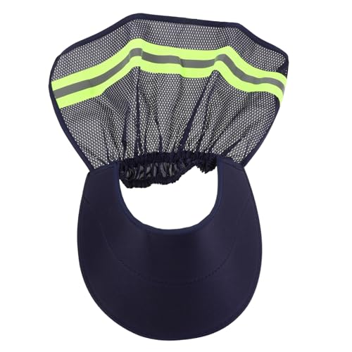 DOITOOL Hard Hat Sunshade mit Feinem Mesh Reflektierenden Streifen Uv Schutz Nackenschutz Leichter Full Brim Sonnenschutz für Bauarbeiter Einfach zu Montierender Schutz für Outdoor von DOITOOL