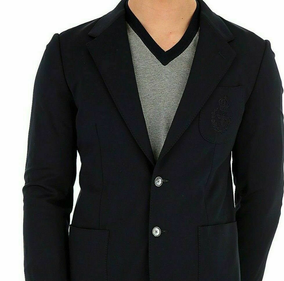 DOLCE & GABBANA Anzug DOLCE GABBANA ICONIC BEE ITALIAN WOOL BLAZER JACKE SAKKO JACKET MANTE von DOLCE & GABBANA