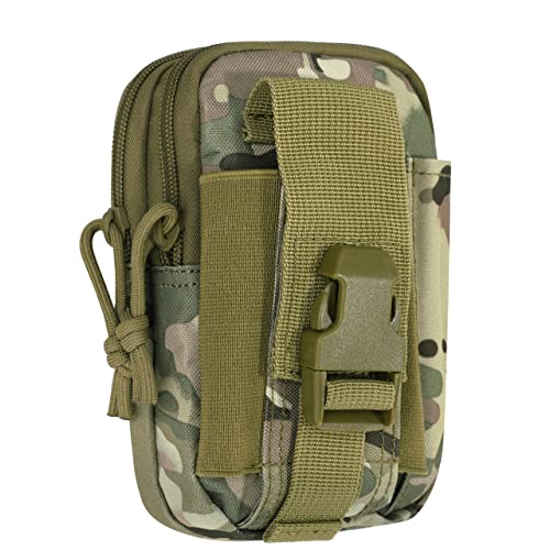 Dominator Tactical Waist Bag EDC Molle Military Pouch Klein Tasche (Multitarn) von DOMINATOR URBAN COMBAT