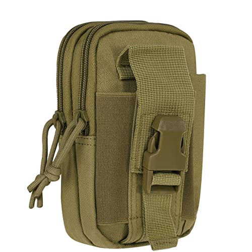 Dominator Tactical Waist Bag EDC Molle Military Pouch Klein Tasche (Tan) von DOMINATOR URBAN COMBAT
