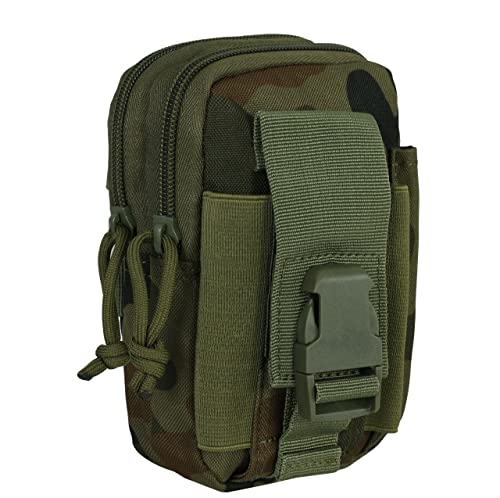 Dominator Tactical Waist Bag EDC Molle Military Pouch Klein Tasche (Waldtarnung) von DOMINATOR URBAN COMBAT
