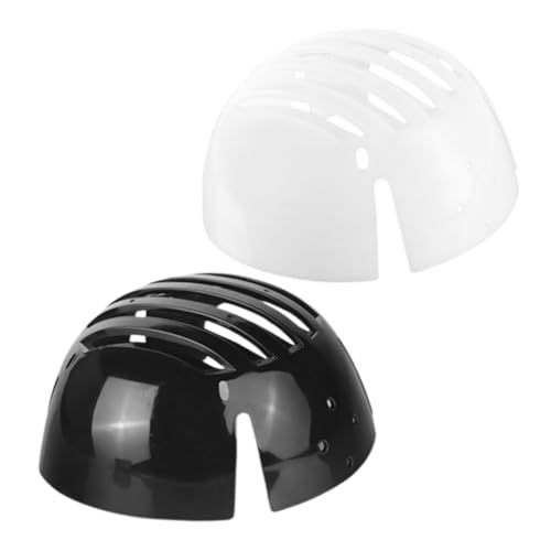 DONFAMDS 2 Stück Baseball Hat Insert Sicherheitskappe Einsatz PE Material Leicht und Robust Kopf Schutz für Werkstatt Bereich Outdoor Sport von DONFAMDS