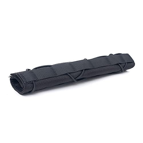 DONGKER Schalldämpferabdeckung, Tactical Schalldämpferhülle, Airsoft Suppressor Cover für Rifle Moderator Outdoor Paintball Protective von DONGKER