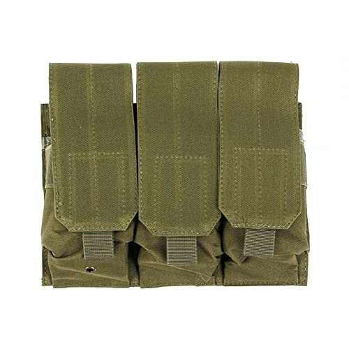 Tactical Magazintasche, Molle Double/Triple Pistole Mag Pouch Holder, Wasserdicht Pistolenmagazintasche for Rifle Pistol Magazines von DONGKER