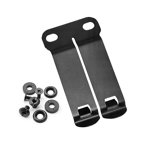 Metal Belt Clip, verdeckt Gürtelclip, Edelstahl Gürtel Clip-Verschluss für Holsterscheide, Befestigung für Holster, Magazintaschen, Messerscheiden, Geldbörsen und mehr von DONGKER