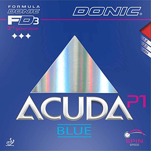 DONIC Belag Acuda Blue P1, rot, 2,3 mm von DONIC
