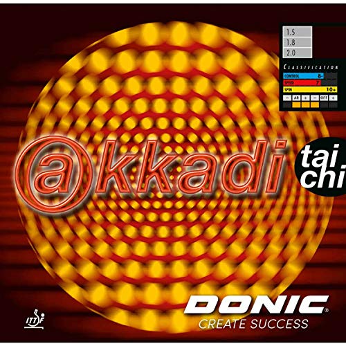 DONIC Belag Akkadi Taichi, rot, 1,8 mm von DONIC