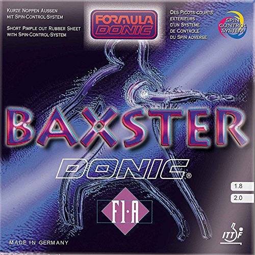 DONIC Belag Baxster F1-A, schwarz, 2,0 mm von DONIC