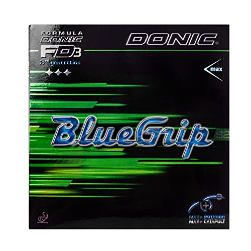 DONIC Belag BlueGrip S2, schwarz, 2,3 mm von DONIC
