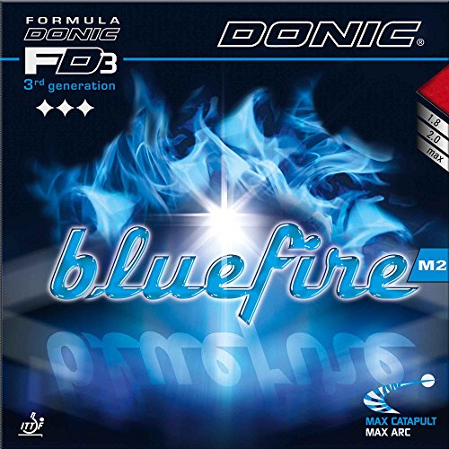 DONIC Belag Bluefire M2, blau, 1,8 mm von DONIC