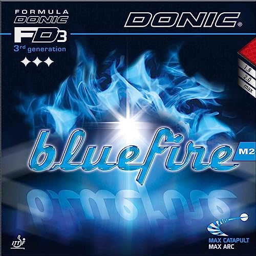 DONIC Belag Bluefire M2, blau, 2,3 mm von DONIC