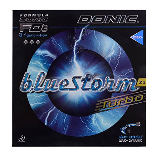 DONIC Belag Bluestorm Z1 Turbo, blau, 2,3 mm von DONIC